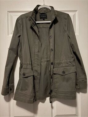 Lucky Brand Olive Green Utility Field Jacket